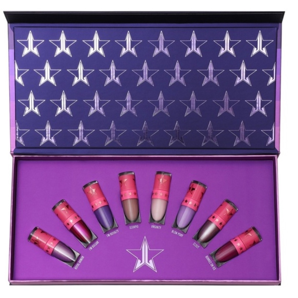 RARE NEW Mini Jeffree Star Liquid Lipstick - Berries on Ice - Picture 3 of 7